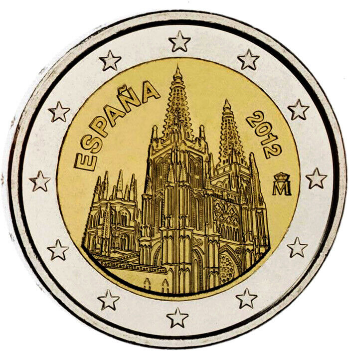 2 Euro - The Burgos Cathedral 2012