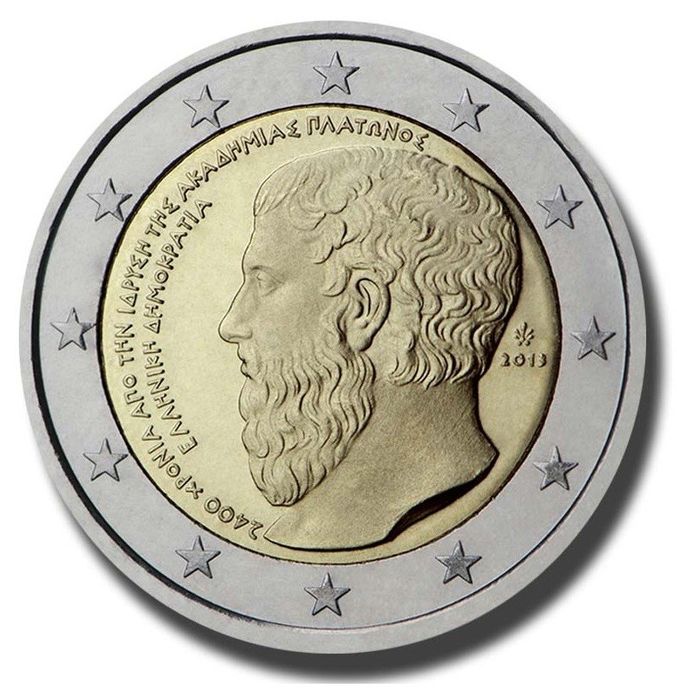 2 Euro - Plato's Academy 2013