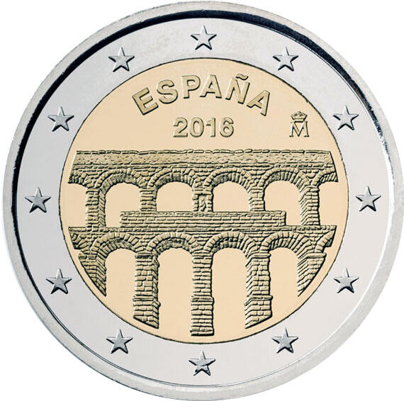2 Euro - Segovia 2016