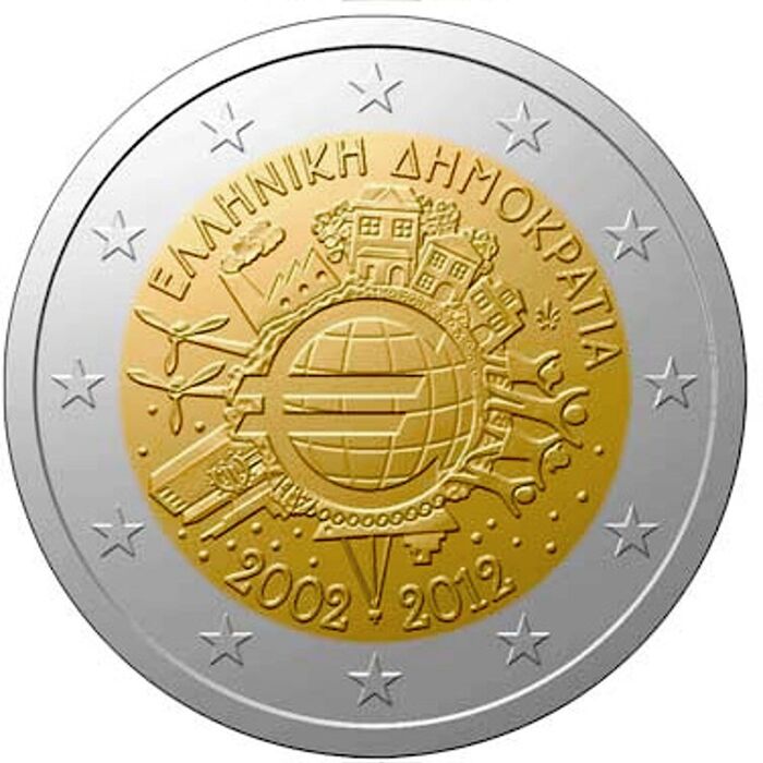 2 Euro - TYE Greece 2012