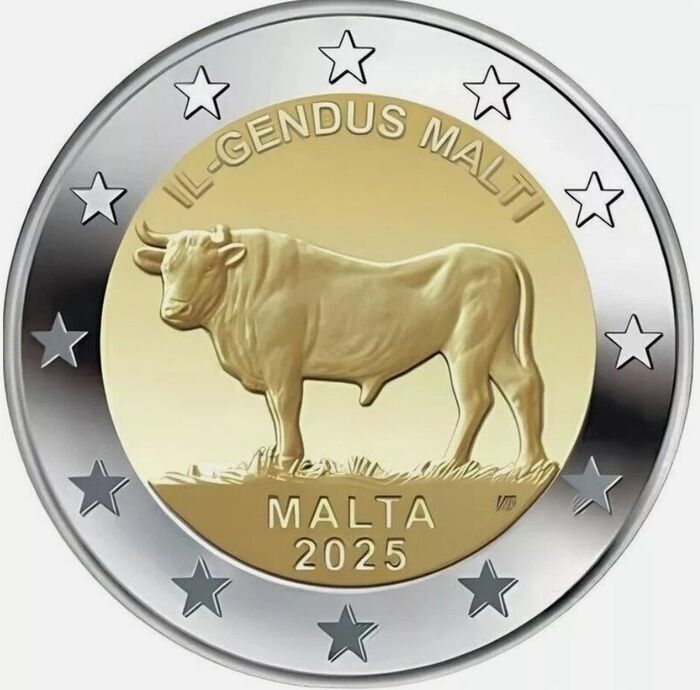 2 Euros Malta 2025 - IL Gendus - UNC