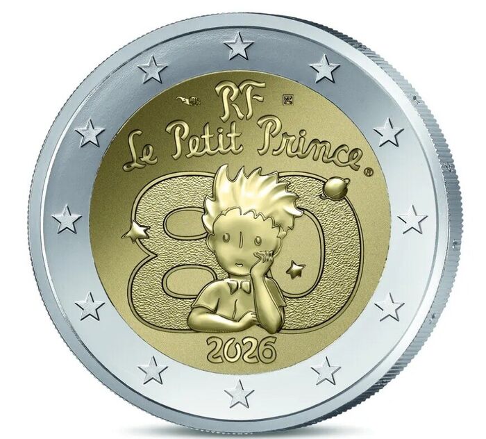 2 Euros - Petit Prince UNC