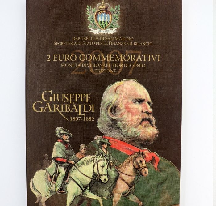 2 Euro - Giuseppe Garibaldi 2007