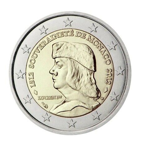 2 Euros - Fundação do Monaco