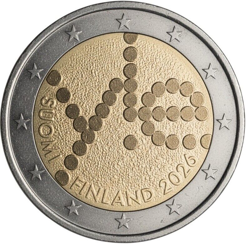 2 Euros - Centenario Yleisradio UNC