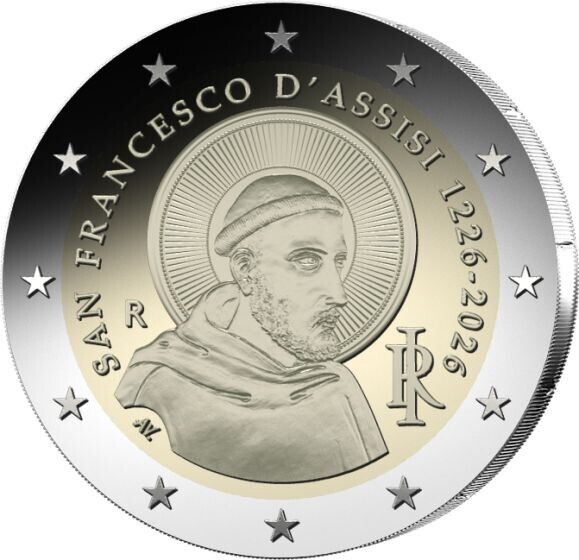 2 euro - San Francesco d’Assisi UNC
