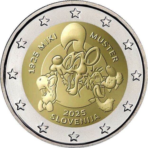 2 Euro - Miki Muster  2025