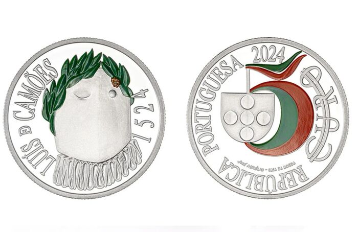5 Euros - Luis Camoes Proof