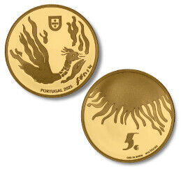 5 Euros - Fénix Ouro Proof