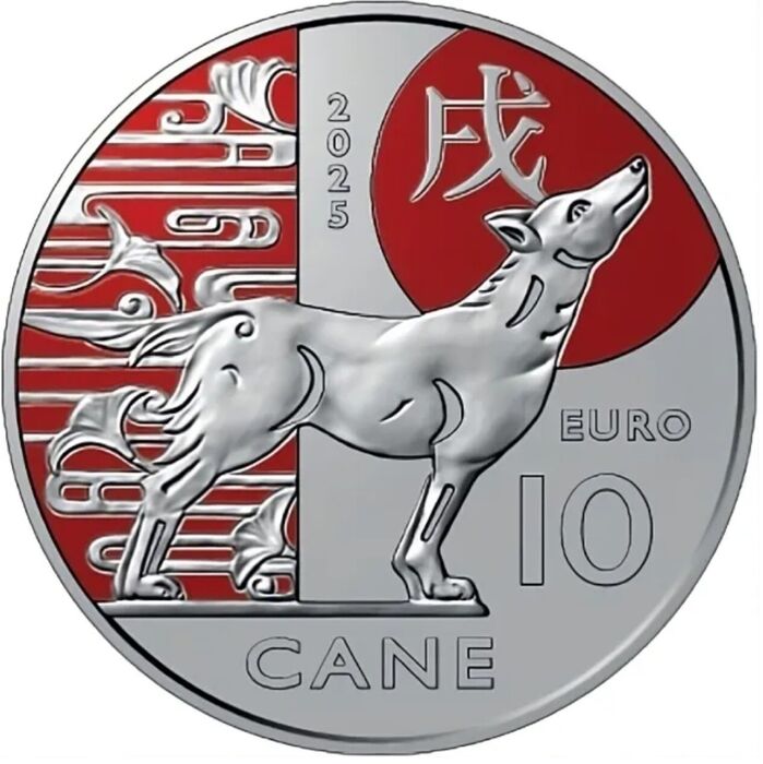10 Euros - Ano do cão