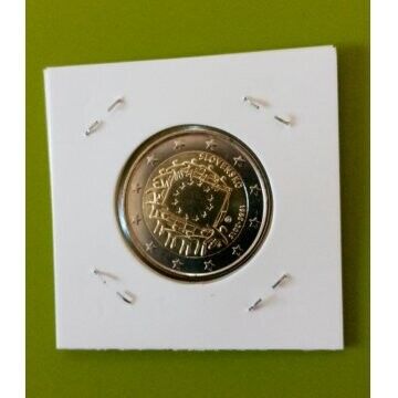 2 Euro - EU flag Slovakia - 2015