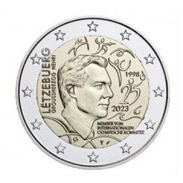 2 Euros - Grand Duque Henri 2023
