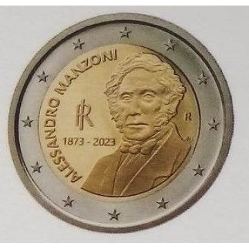 2 Euro - Allessandro Manzoni 2023 UNC