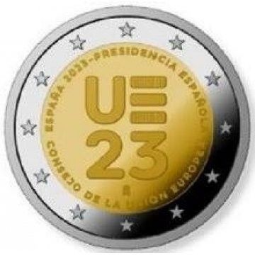2 Euros - Espanha Presidência da UE 2023