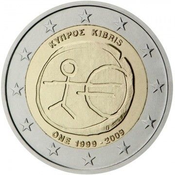 2 Euro - Chipre UEM 2009