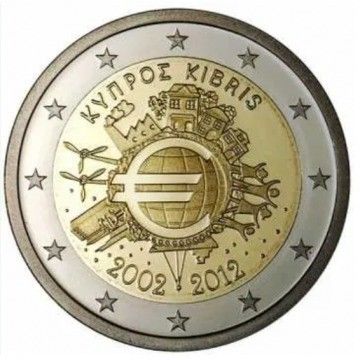 2 Euro -  Chipre TYE 2012