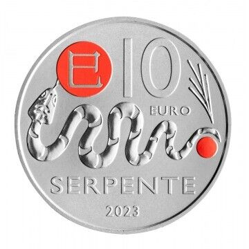 10 euro San Marino Signo - Serpente