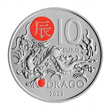 10 euro San Marino Signo -  Dragão
