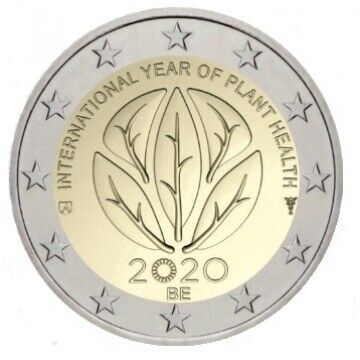 2 Euros - Belgica 2020 Planta