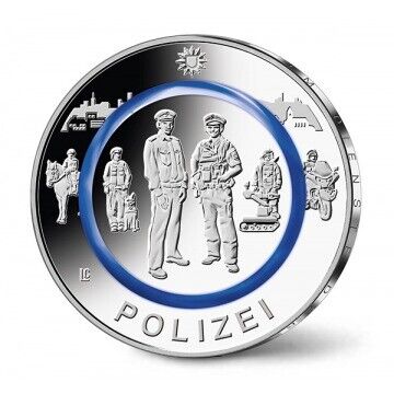 10 Euros Alemanha Policia 2024