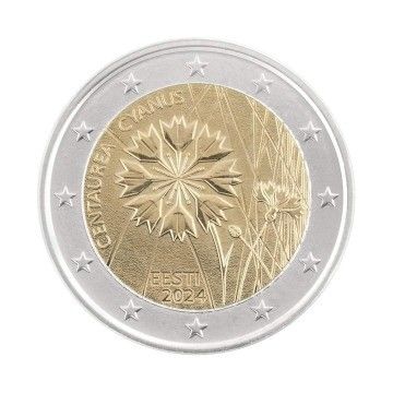 2 Euro - Flor Centaurea 2024 UNC