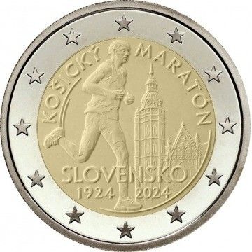 2 Euro - 2 Euro - Kosicky Maraton 2024