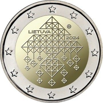 2 Euros 2024 - Jardins de Palha