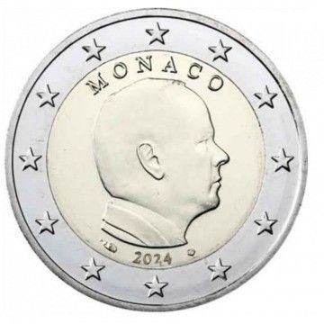 2 Euros  Monaco 2024 UNC