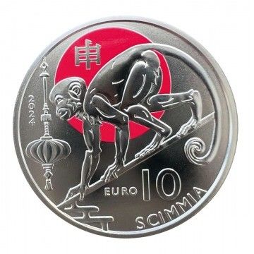 10 Euros - Signo Macaco 2024