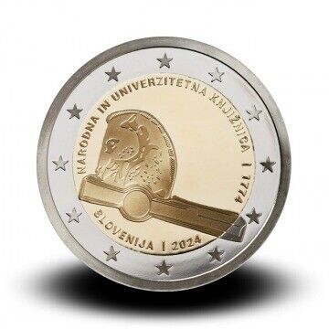 2 Euros 2024 - National and University Library