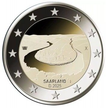 2 Euros -  " Saarland 2025"