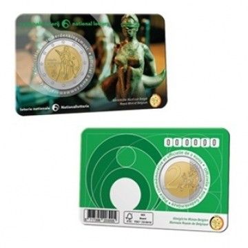 2 Euros coincard Bélgica Lotaria Nacional (NL)