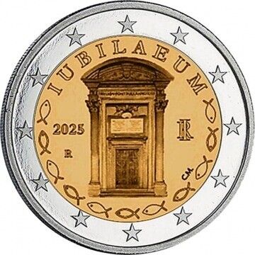 2 Euros Jubileu UNC 2025
