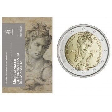 2 Euros Michelangelo  2025