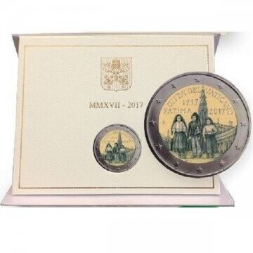 2 Euro - Fatima apparitions 2017