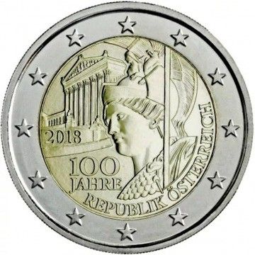 2 Euro - Austria Republic 2018