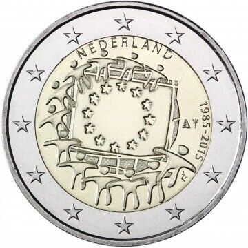 2 Euro - Nederland Flag