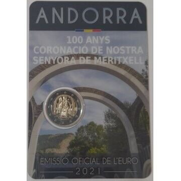2 Euro - Nossa Senhora de Meritxell  2021 - Coincard