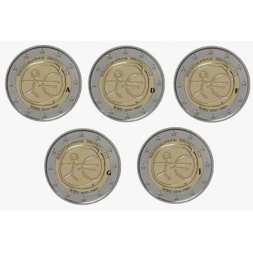 2 Euro - UEM 2009 - Letras ADFGJ