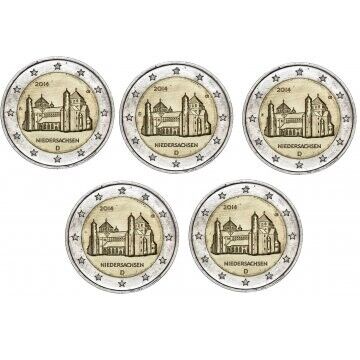 2 Euro - Cathedral and St. Michael`s Church 2014 ADFDJ