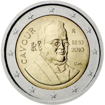 2 Euro -  Cavour 2010