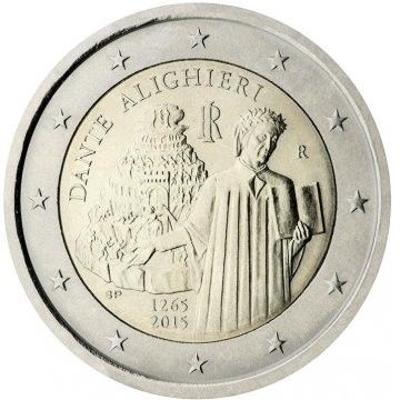 2 Euro - Dante Alighieri 2015