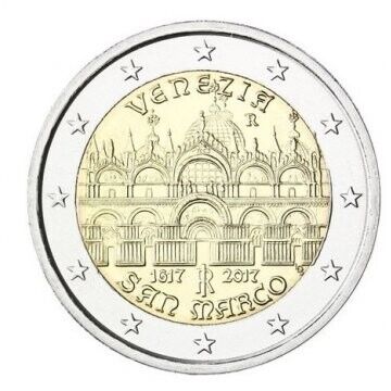 2 Euro - Basilica of San Marco in Venice 2017