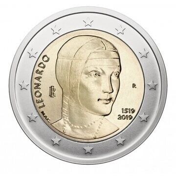 2 Euro - Leonardo da Vinci 2019