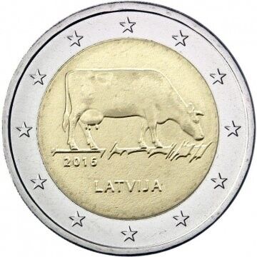 2 Euro - Agriculture lettone 2016