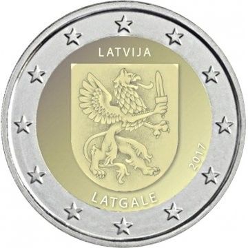 2 Euro - Latgale 2017