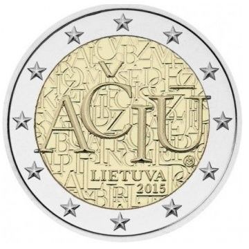2 Euro - Lithuanian language 2015
