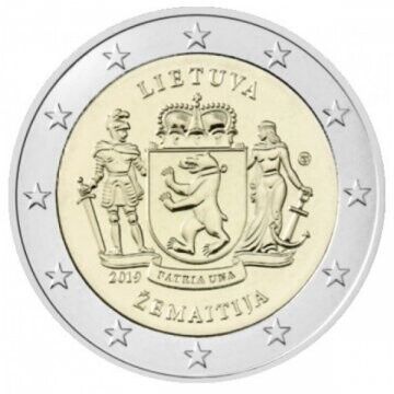 2 Euro - Lituânia emaitija 2019