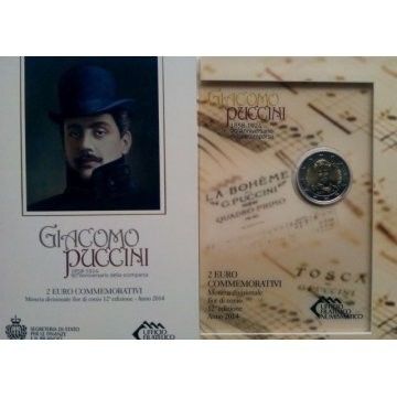 2 Euro - Giacomo Puccini 2014