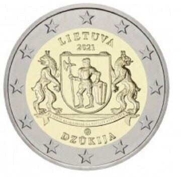 2 Euro - Lituânia Dzūkija 2021
